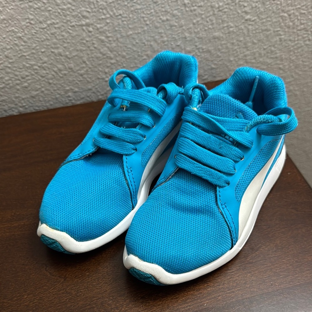 Kids Blue Athletic Shoes
